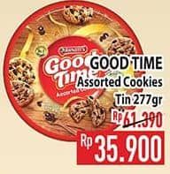 Promo Harga Good Time Chocochips Assorted Cookies Tin 277 gr - Hypermart