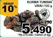 Promo Harga Kurma Tunisia per 100 gr - Giant