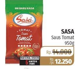 Promo Harga SASA Saus Tomat 950 gr - Lotte Grosir