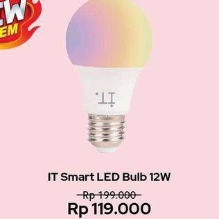 Promo Harga IT Smart LED Bulb 12W  - Erafone