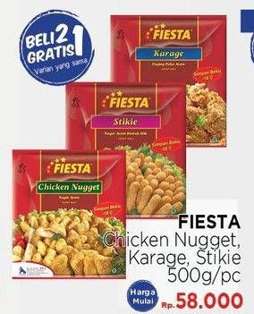 Promo Harga Chicken Nugget / Karage / Stikie 500gr  - LotteMart