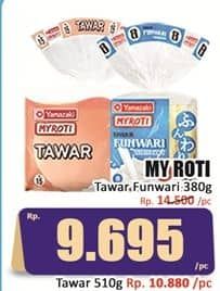Promo Harga My Roti Roti Tawar Funwari 380 gr - Hari Hari