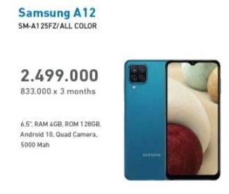 Promo Harga SAMSUNG Galaxy A12  - Electronic City