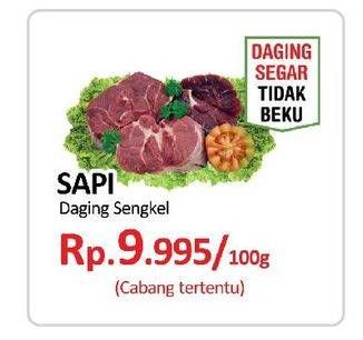 Promo Harga Daging Sengkel (Shankle) per 100 gr - Yogya