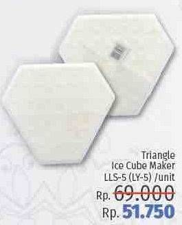 Promo Harga Triangle Ice Cube Maker  - LotteMart