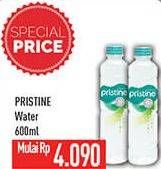 Promo Harga PRISTINE 8 Air Mineral 600 ml - Hypermart