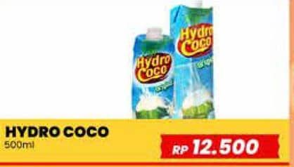 Promo Harga Hydro Coco Minuman Kelapa Original 500 ml - Yogya
