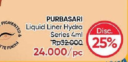 Promo Harga Purbasari Liquid Eyeliner Hydra Series 4 ml - Guardian