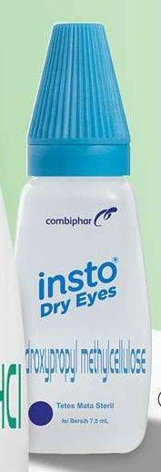 Promo Harga INSTO Obat Tetes Mata Dry Eyes 7 ml - Guardian