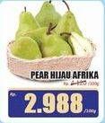 Promo Harga Pear Hijau Afrika per 100 gr - Hari Hari