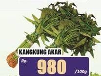 Promo Harga Kangkung Akar per 100 gr - Hari Hari