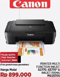 Promo Harga Canon G2770/G3770/MG2570S  - COURTS