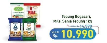 Promo Harga Bogasari/Mila/Sania Tepung Terigu  - Hypermart