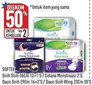 Softex Comfort Slim/Celana Menstruasi/Daun Sirih