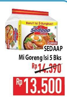 Promo Harga Sedaap Mie Goreng Original per 5 pcs 90 gr - Hypermart