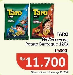 Promo Harga Taro Net Seaweed, Potato BBQ 120 gr - Alfamidi
