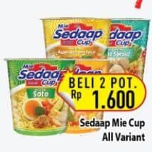 Promo Harga Sedaap Mie Cup All Variants 85 gr - Hypermart