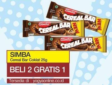 Promo Harga SIMBA Cereal Bar 25 gr - Yogya