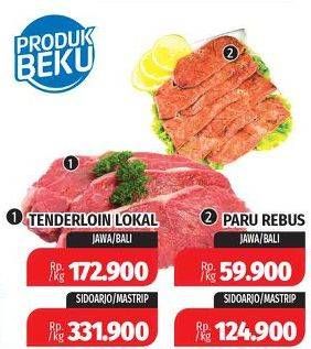 Promo Harga Paru Sapi Rebus  - Lotte Grosir