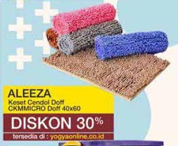 Promo Harga ALEEZA Keset Cendol Doff 40x60  - Yogya