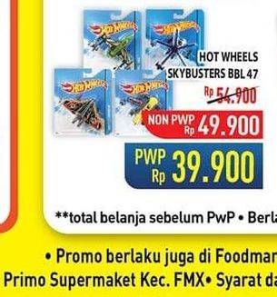 Promo Harga Hot Wheels Sky Buster 1 pcs - Hypermart
