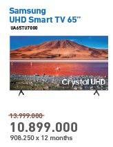 Promo Harga SAMSUNG UA65TU7000 UHD Smart TV 65"  - Electronic City