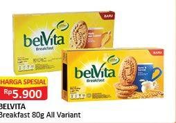 Promo Harga BELVITA Biskuit Breakfast All Variants 80 gr - Alfamart