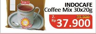 Promo Harga Indocafe Coffeemix per 30 sachet 20 gr - Alfamidi