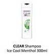 Promo Harga Clear Shampoo Ice Cool Menthol 300 ml - Alfamidi