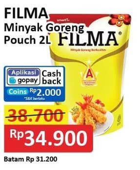 Promo Harga Filma Minyak Goreng 2000 ml - Alfamart