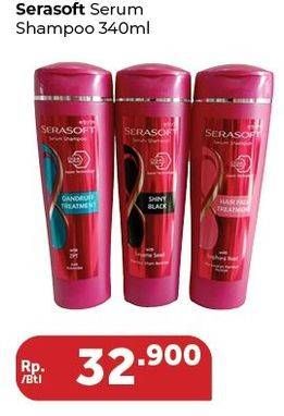 Promo Harga SERASOFT Shampoo 340 ml - Carrefour