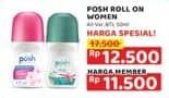 Promo Harga Posh Deo Roll On All Variants 50 ml - Alfamidi