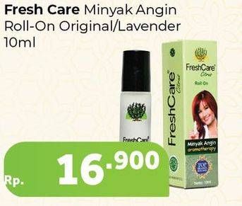 Promo Harga FRESH CARE Minyak Angin Aromatherapy Citrus, Lavender 10 ml - Carrefour