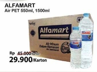 Promo Harga ALFAMART Air Mineral  - Alfamart