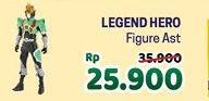 Promo Harga Legend Hero Figure Ast 1 pcs - Alfamidi