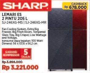 Promo Harga Sharp SJ-246XG MS, MR  - COURTS