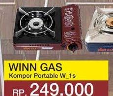 Promo Harga WINN GAS Portable Gas Cooker 1A  - Yogya