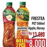 Promo Harga Frestea Minuman Teh Jasmine, Original, Apple, Green Honey 500 ml - Hypermart
