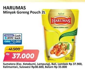 Promo Harga Harumas Minyak Goreng 2000 ml - Alfamart