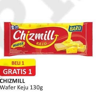 Promo Harga CHIZMILL Wafer Keju 130 gr - Alfamart