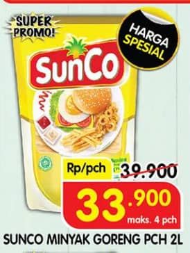 Promo Harga Sunco Minyak Goreng 2000 ml - Superindo