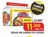 Promo Harga SEDAAP Mie Goreng per 5 pcs 90 gr - Superindo