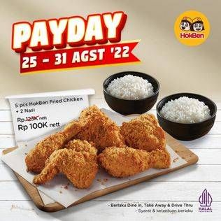 Promo Harga Hokben Fried Chicken  - HokBen