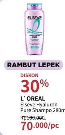 Promo Harga Loreal Elseve Shampoo 280 ml - Guardian