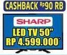 Promo Harga SHARP LED TV 50"  - Hypermart