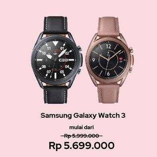 Promo Harga SAMSUNG Galaxy Watch 3  - Erafone