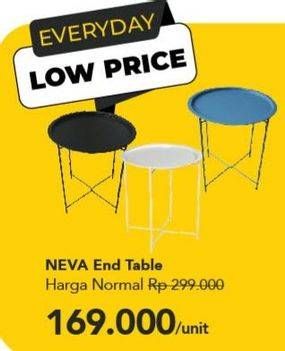 Promo Harga Neva End Table  - Carrefour