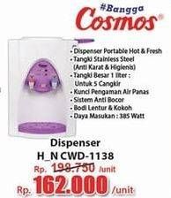 Promo Harga Cosmos CWD 1138 Port Dispenser  - Hari Hari