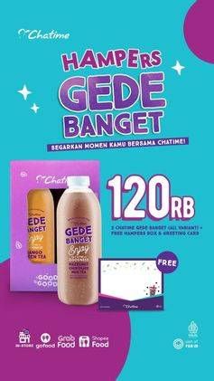 Promo Harga Hampers Gede Banget  - Chatime