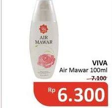 Promo Harga VIVA Air Mawar 100 ml - Alfamidi